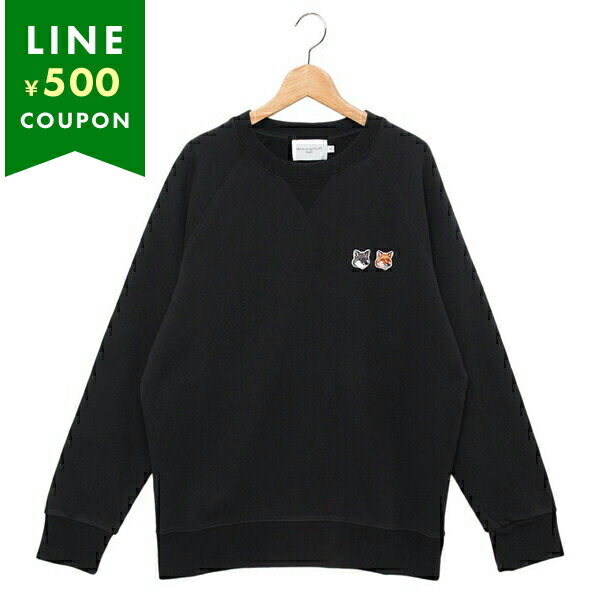 【最終価格】MAISON KITSUNE メゾンキツネ　スウェット 楽天市場】メゾンキツネ スウェット ボールド フォックスヘッド