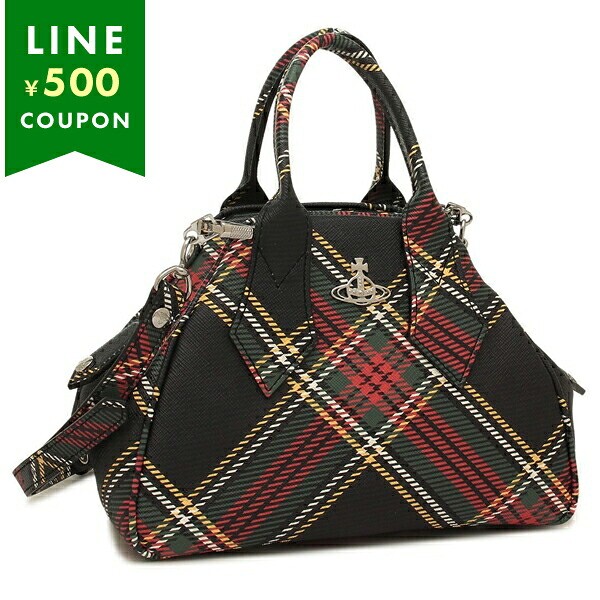 ヴィヴィアンウエストウッド ハンドバッグ ショルダーバッグ ヤスミン ブラック レディース VIVIENNE WESTWOOD 47030006W S0022 N302