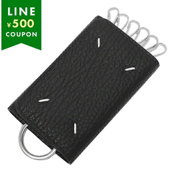 Maison Margiela ブラックコインケース ☆MAISON MARGIELA STITCH CARD COIN CASE フラグメントケース