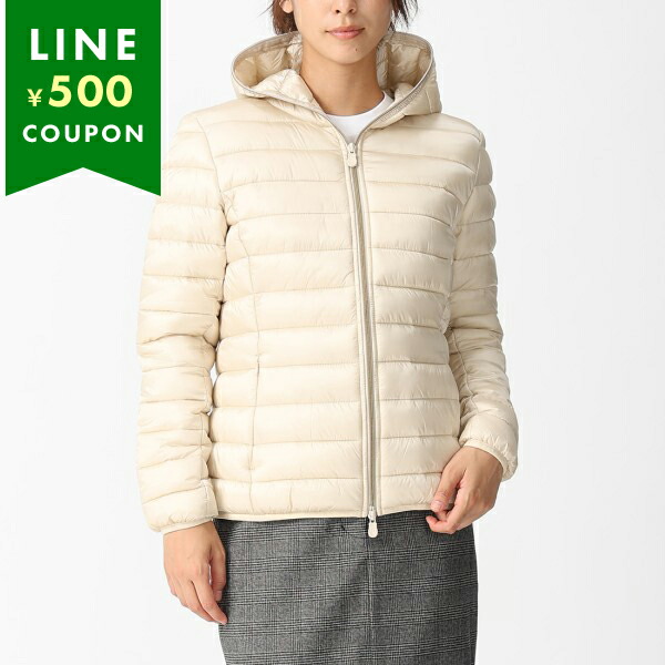 楽天市場】セーブザダック ダウンジャケット コート リーゼ ベージュ