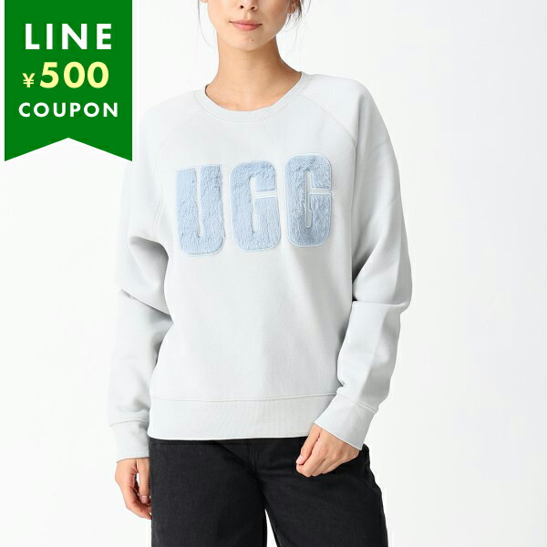 UGG ホワイト スウェット トレーナー S org.jpg