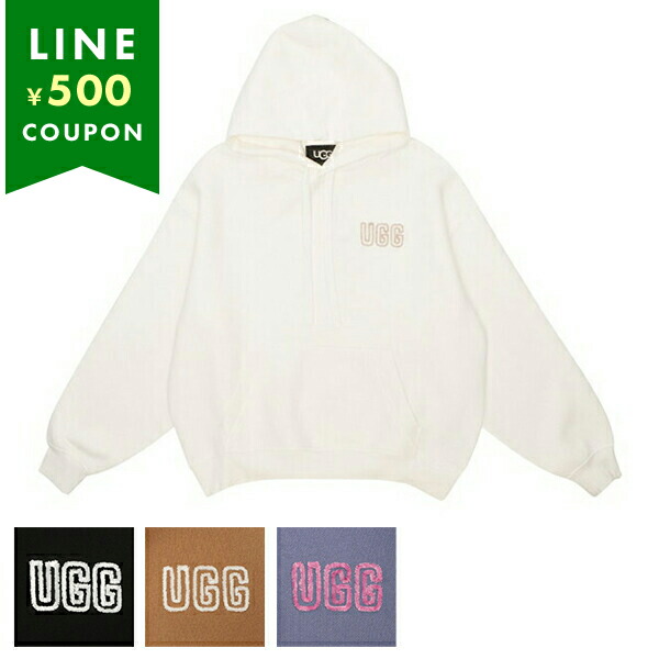 BACK BIG LOGO HOODIE アグ UGG新品未使用タグ付き UGG（アグ）の「UGG BACK BIG LOGO HOODIE アグ バックビッグ