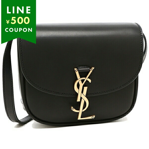 サンローランパリ ショルダーバッグ カイア YSLロゴ モノグラム ブラック レディース SAINT LAURENT PARIS 619740 BWR0W 1000