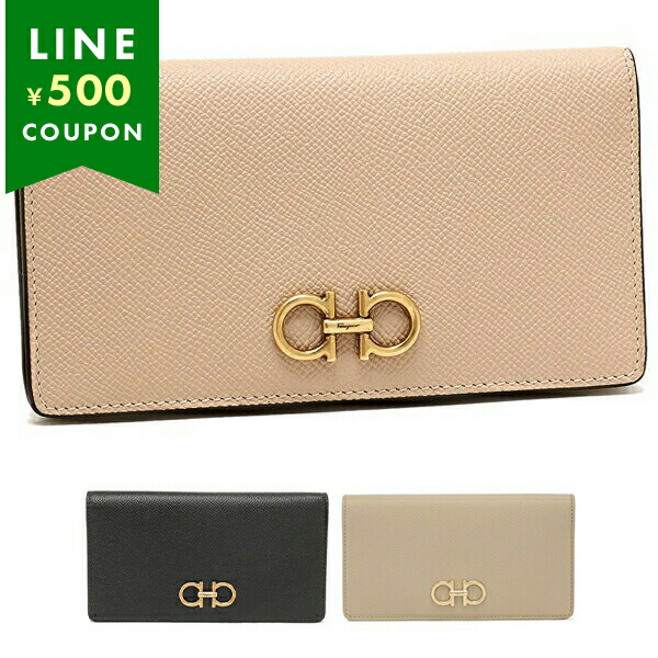 楽天市場】フェラガモ カードケース 長財布 ガンチーニ ベージュ