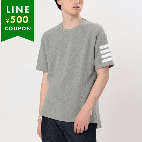 楽天市場】トムブラウン Tシャツ カットソー ロングスリーブT グレー