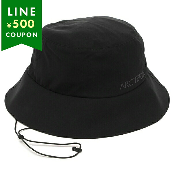 アークテリクス サファリ バケットハット SINSOLO BUCKET HAT シンソロ ブラック メンズ レディース ARCTERYX X000009486 BLK|AXES(アクセス)店