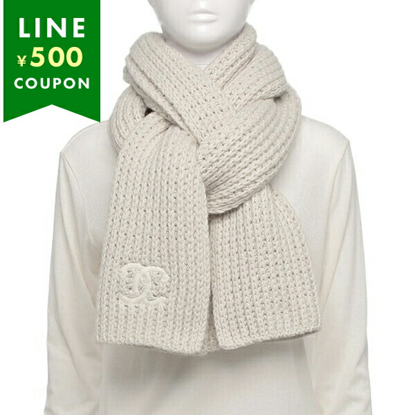 楽天市場】CHANEL シャネル ニットマフラー AAA348 B17734 レディース