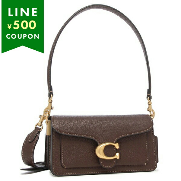コーチ ハンドバッグ ショルダーバッグ COACH タビー ショルダーバッグ20 2WAY ブラウン レディース TABBY SHOULDER BAG 20 CY201 B4MPL