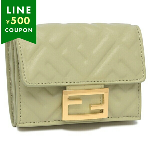 楽天市場】FENDI フェンディ 三つ折り財布 MICRO TRIFOLD WALLET