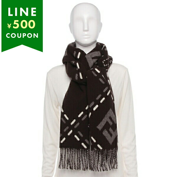 楽天市場】FENDI フェンディ マフラー FXS472 ASN1 レディース FF