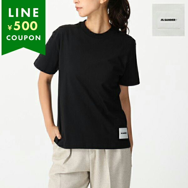 ジルサンダー Tシャツ カットソー オーガニックコットン レディース JIL SANDER J40GC0 J45048 JIL SANDER+ ジルサンダープラス