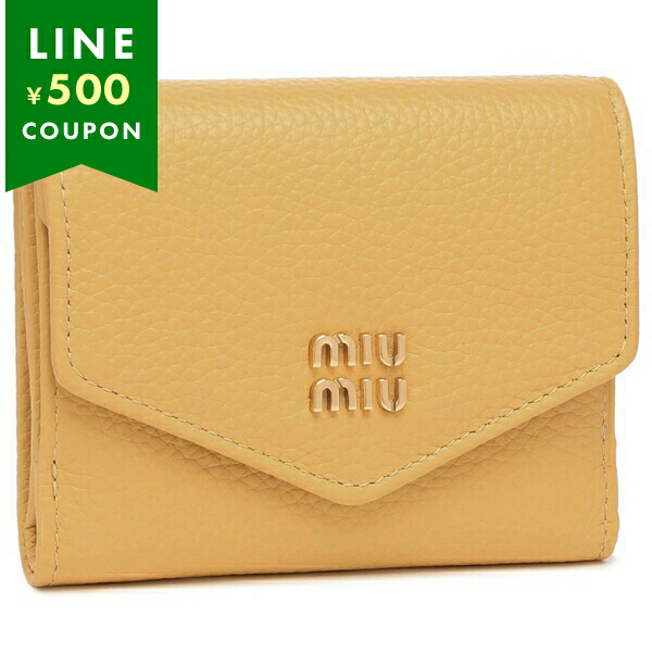 楽天市場】ミュウミュウ 折財布 レディース 5MH021 069 F0P50 三つ折り