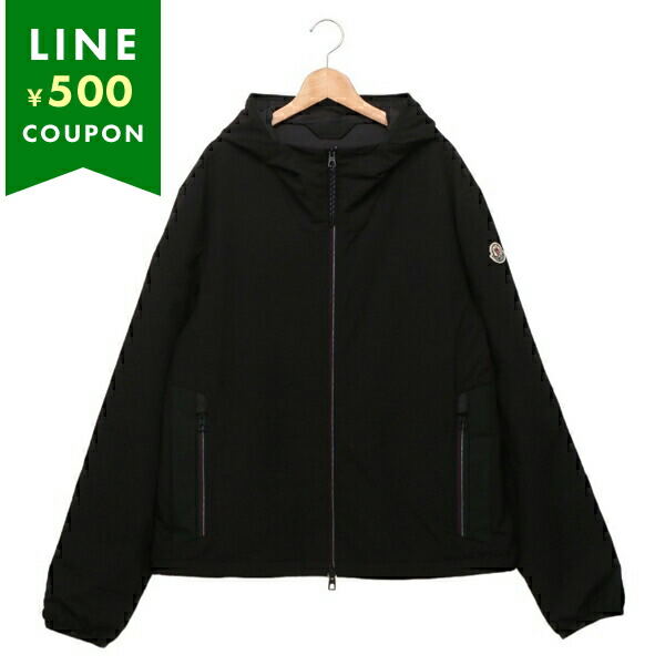 モンクレール ブルゾン ナクソス ブラック メンズ MONCLER 1A00057 598NV 999