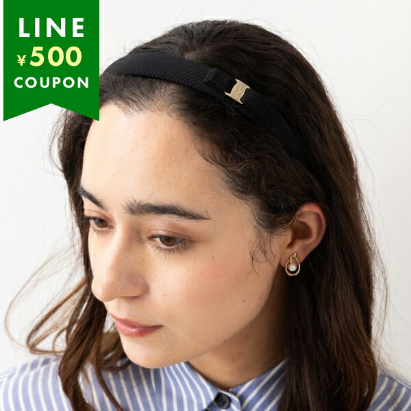 楽天市場】FERRAGAMO フェラガモ カチューシャ ヘアアクセサリー VARA