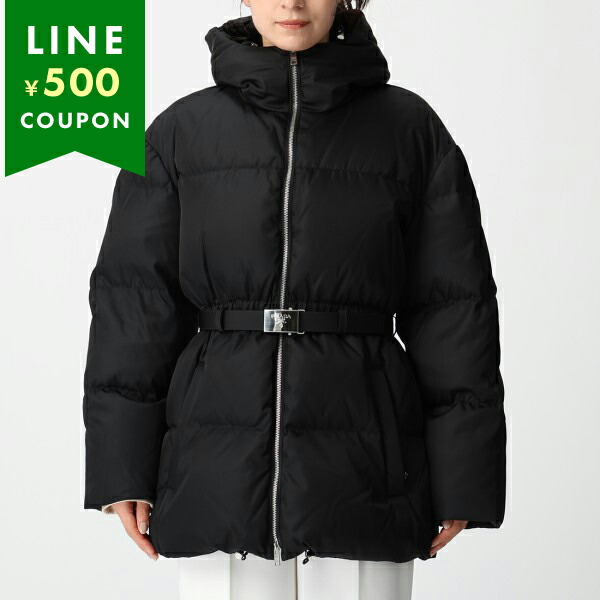 楽天市場】PRADA プラダ ダウンコート Re-Nylon リナイロン SGC042