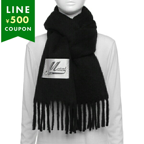 楽天市場】エムエムシックス メゾンマルジェラ マフラー ブラック