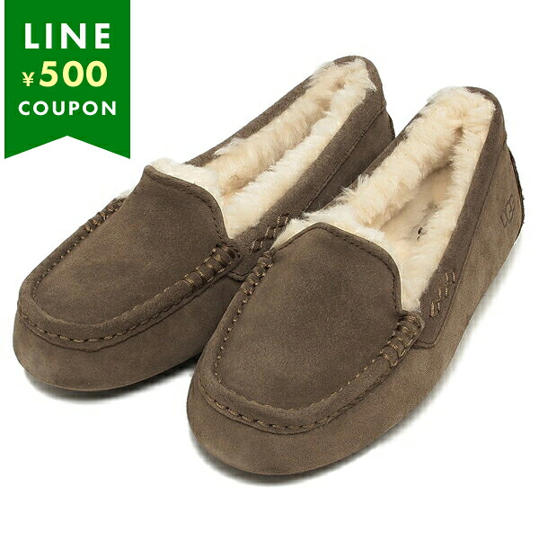 【訳ありアウトレット】アグ デッキシューズ モカシン スリッポン アンスレー ブラウン レディース UGG 1106878 ESP ANSLEY SHOES ESPRESSO【ラッピング不可商品】