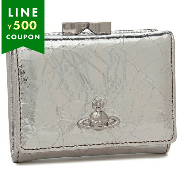 楽天市場】ヴィヴィアンウエストウッド 三つ折り財布 がま口