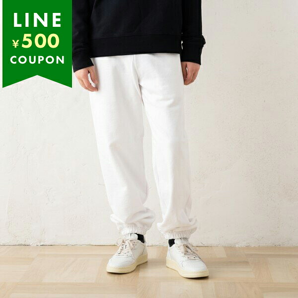 【訳ありアウトレット】ロサンゼルスアパレル パンツ フリーススウェットパンツ ホワイト メンズ LOS ANGELS APPAREL HF-04 14 OZ HEAVY FLEECE SWEATPANTS WHITE【ラッピング不可商品】