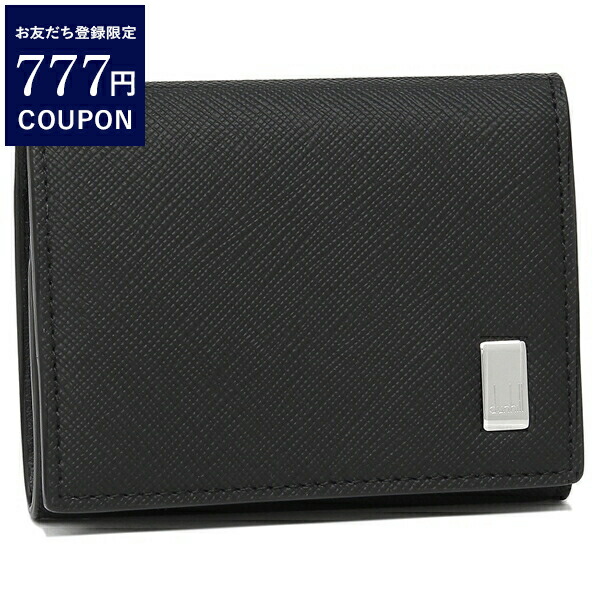 未使用 dunhill ダンヒル 二つ折りコインケース ダークブラウン dunhill ダンヒル 二つ折り財布 サイドカー ダークブラウン