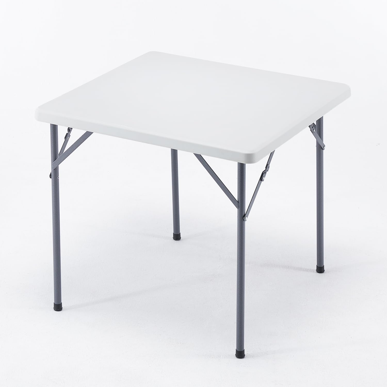 折りたたみテーブル 80x80x72cm アウトドア テーブル 正方形 ダイニングテーブル コンパクト 組立不要 食卓 リビングテーブル 軽量