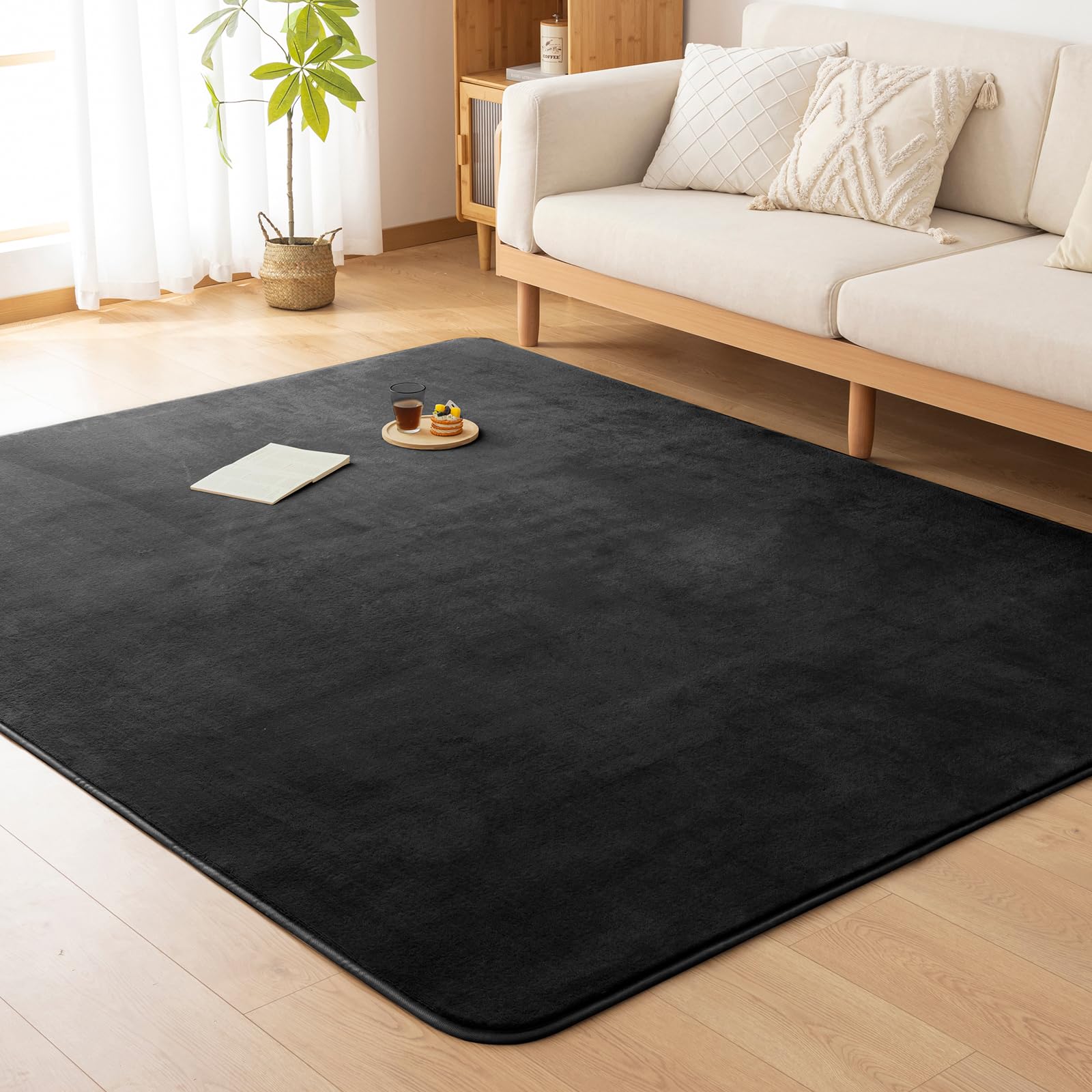 カーペット ラグ 低反発 ラグマット 厚手 15mm 絨毯 防音 200×300cm 約4.5畳 滑り止め付 防ダニ 抗菌 防臭 地毯 オールシーズン快適 12,282円