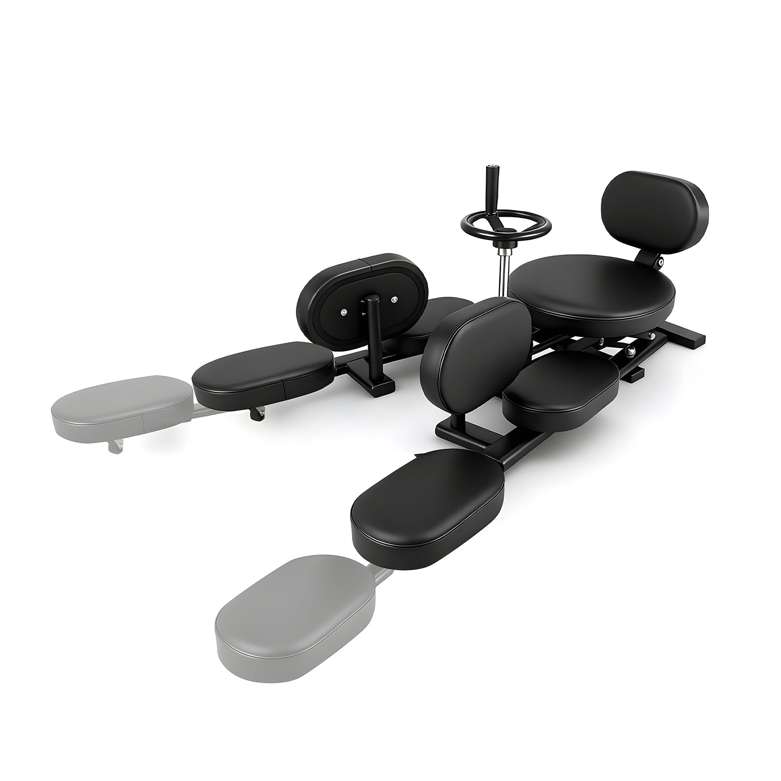 開脚ストレッチャー 身長 伸ばす トレーニング器具 開脚マシーン 伸縮可能 股関節 ストレッチ 0-180度 レッグスライダー 家庭用