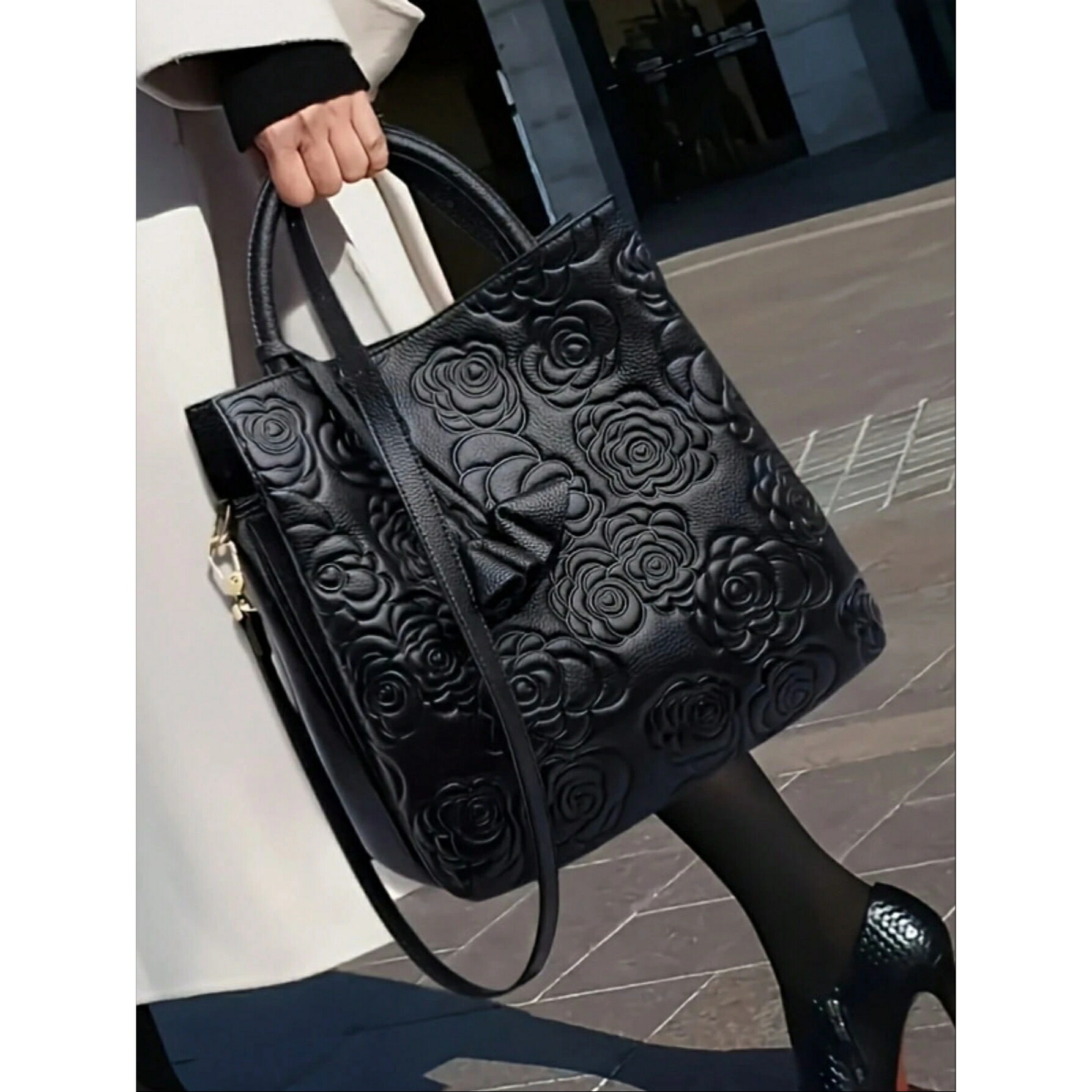 楽天市場】ヴィンテージバッグ フランス製 フラワーブーケ 花刺繍