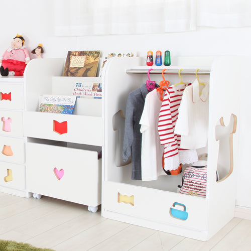 お片付けが楽しくなるキッズ家具 one up Kids Furniture ベビータンス 子供部屋 家具 収納 棚 子供用 ラック オシャレ 木製 国産 チェスト 完成品 日本製 お片づけラック お片づけチェスト 木製 男の子 女の子 かわいい プレゼント ギフト