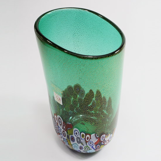 【楽天市場】ベネチアングラス・ムラーノグラスの花瓶 Gambaro & Poggi 【MURRINE-1623】高品質で美しいブランド花瓶