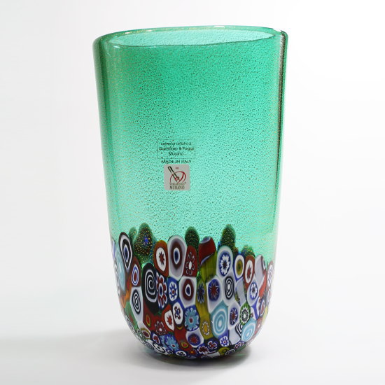 【楽天市場】ベネチアングラス・ムラーノグラスの花瓶 Gambaro & Poggi 【MURRINE-1623】高品質で美しいブランド花瓶