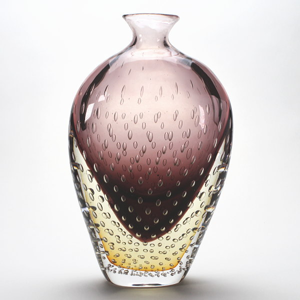 楽天市場】ベネチアングラス・ムラーノグラスの花瓶 アクアマリン 