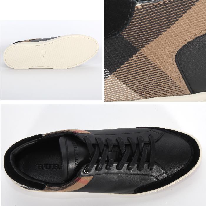 burberry sneakers mens black