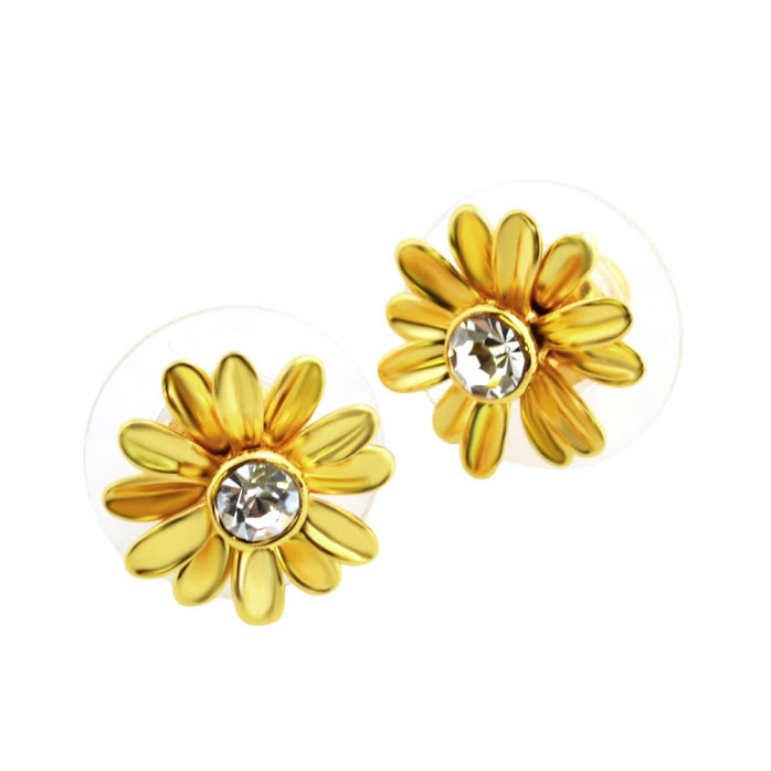 Cuore Kate Spade Wbrub940 711 Gold Dazzling Daisies Kate Spade Wbrub940 711 Gold Dazzling Daisies Studs Daisy Motif Stud Earrings