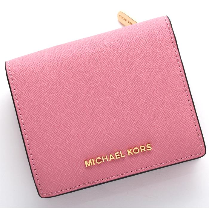 michael kors jet set wallet pink