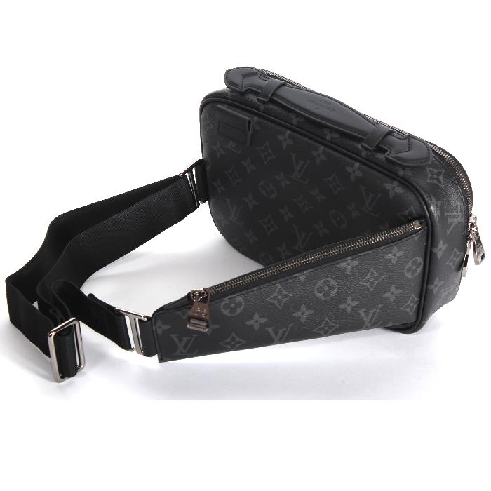 CUORE: LOUIS VUITTON Louis Vuitton eclipse Bam bag body bag M42906 black monogram 3WAY waist ...