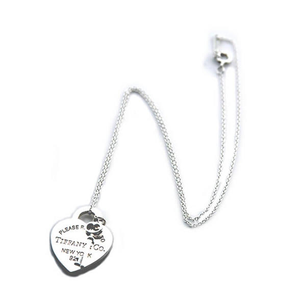 Cuore Tiffany Rtt Heart Tag Key Pendant Necklace 16in 26909686 - Tiffany And Co Heart Tag Key Pendant Cuore Tiffany Rtt Heart Tag Key Pendant Necklace 16in 26909686 - Tiffany And Co Heart Tag Key Pendant