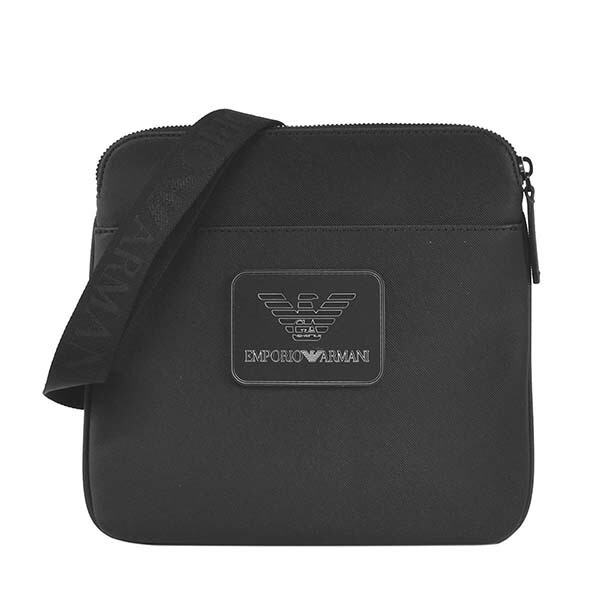 Emporio Armani エンポリオアルマーニ Y4m177 Y019v 傾め掛けショルダー袋 Bk黒いこと サコッシュ 新威風 未精進 置き目品 送料無料 21 Pasadenasportsnow Com