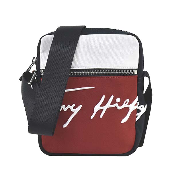 トミーヒルフィガーtommy Hilfiger Am0am073 Nv Dw5ネイビー 斜め掛けショルダーバッグ サコッシュ 新品 未使用 正規品 Andapt Com