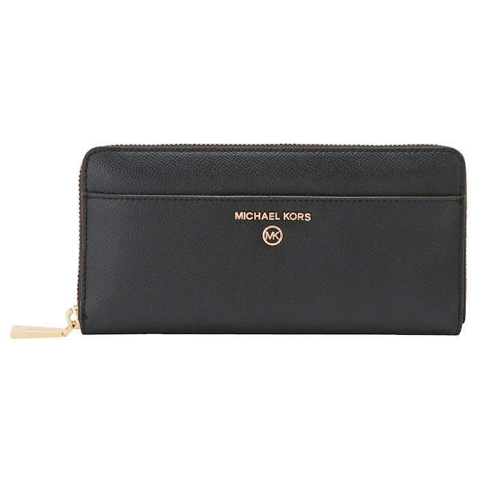 【エントリーPt5倍】マイケル授業計画 MICHAEL KORS 34H1GT9E8L 001 BLACK ラウンドジッパー長札入れ 黒いこと レディース ウォレット JET SET CHARM バッグ・小物・ブランド雑貨-レディース財布