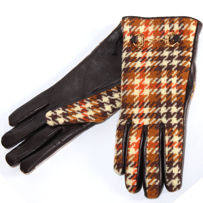 楽天市場】GUCCI グッチ 革手袋キャットヘッドロゴベルトホックソフト