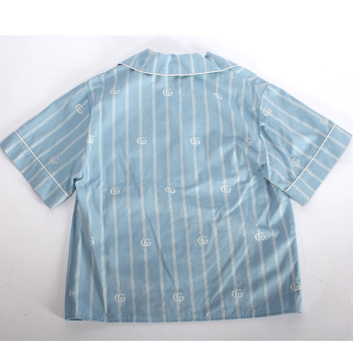 アリジ レディース シャツ トップス Blouse Light Blue トップス | lachivaloca.com.au