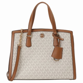 マイケル教科課程 MICHAEL KORS 30F2G7CS2B 149 VANILLA/ACRN シャンタル サッチェル 並み並み MK書き判 2WAY 肩先・ハンドバック 差し交わす上半身 ヴァニラ/エイ唐きび レディース CHANTAL MEDIUM SATCHEL【r】【新品/未当て嵌める/置き目品】