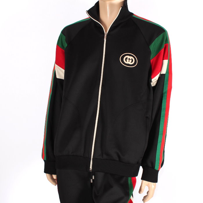 グッチ　GUCCI　ナイロンジャケット　トップス　早いもの勝ちです GUCCI（グッチ）ジオメトリックGナイロンジャケット（オーバー