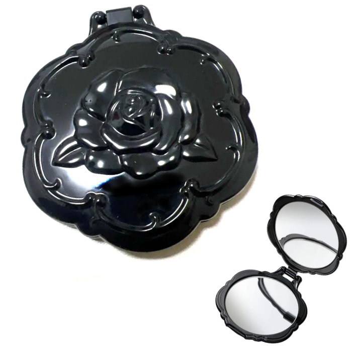 ANNA SUI 手鏡 黒 バラ装飾付き 専用ポーチ付き 楽天市場】☆アナスイラッピング内袋付☆ アナスイ ANNA SUI 鏡
