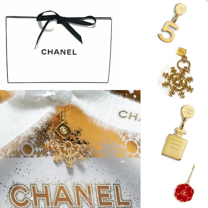 CHANEL 雪の結晶とハート型チャーム　ホリデーラッピング シャネルオンライン♡ホリデー限定無料ギフトラッピング