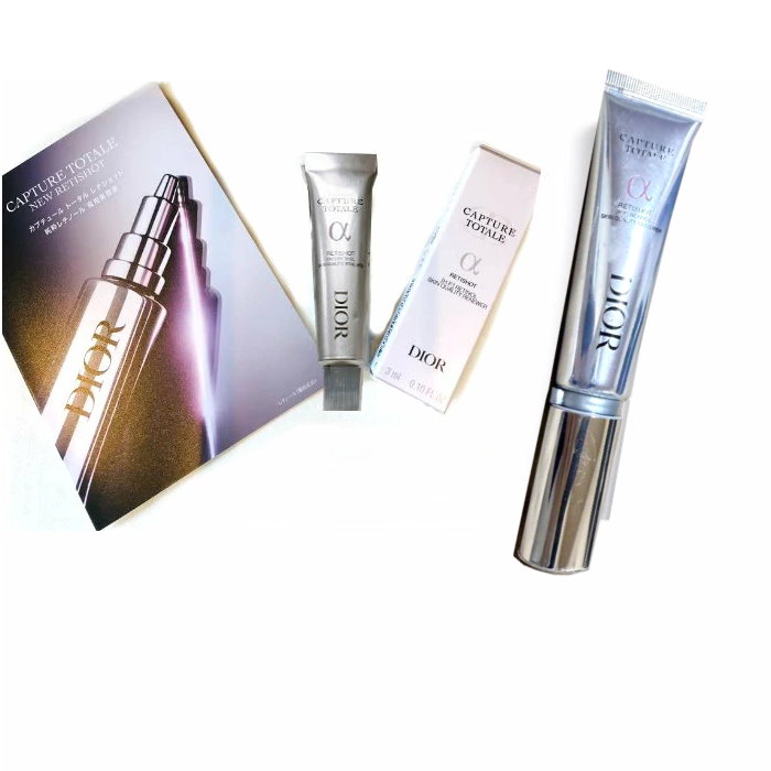 DIOR ディオール カプチュール トータル レチショット 純粋レチノール 夜用美容液 20ml 3ml cd-y0998011 お試し スキンケア新作ビューティ 化粧品 コスメ メイク|CUORE