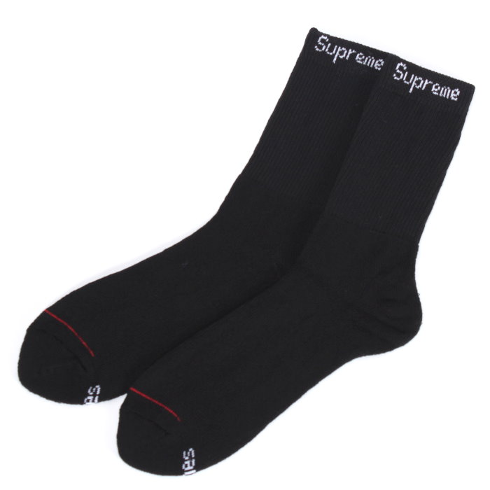 楽天市場】1足 Pink【Supreme x Hanes Crew Socks シュプリーム