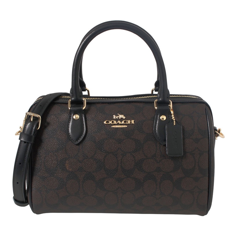 【エントリーPt5倍】コーチアウトレット COACH OUTLET ショルダーバッグ CV961 IMXAQ ウォルナット/黒いこと 豆の町 書き判 【新品・未当て嵌める・決まり品】 バッグ・小物・ブランド雑貨-バッグ