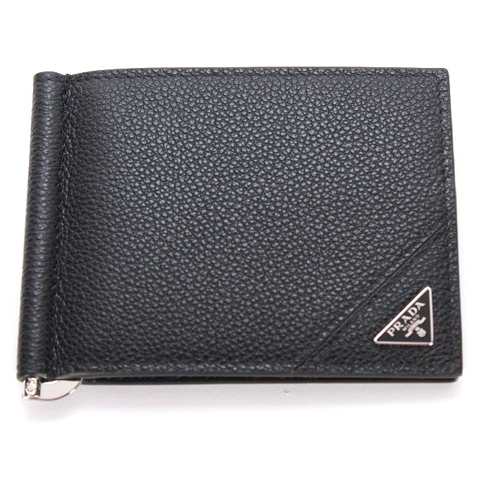 楽天市場】PRADA プラダ 2MN077 ZLP F0002 メタルマネークリップ